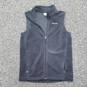 Columbia Charcoal Sleeveless Fleece